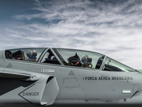 Saab Gripen der Força Aérea Brasileira. Nicht neu, aber immer noch fit.