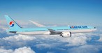 Boeing 777-9 in den Farben von Korean Air: Die Airline bestellt 20 Jets.