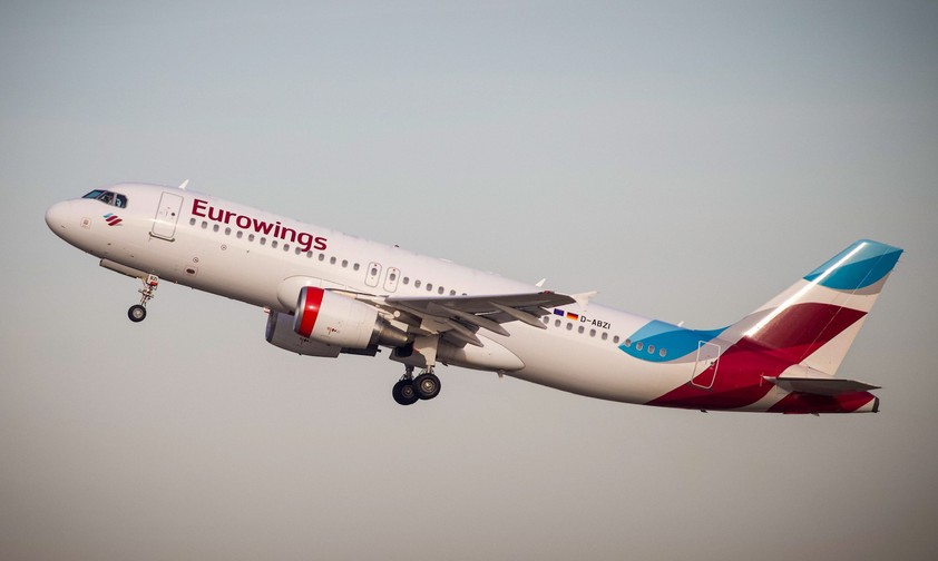 Airbus A320 von Eurowings: Aus für Nürnberg - Hamburg.
