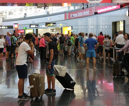 Flughafen Wien: Es wird eng, aber die Katastrophe bleibt wohl aus.