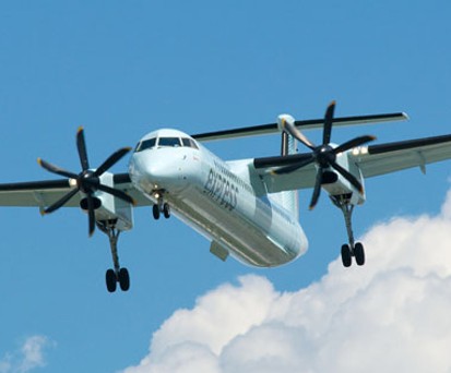 Bombardier Dash 8 Q400 von Chorus Aviation: Die Gruppe fliegt noch mehr für Air Canada Express.