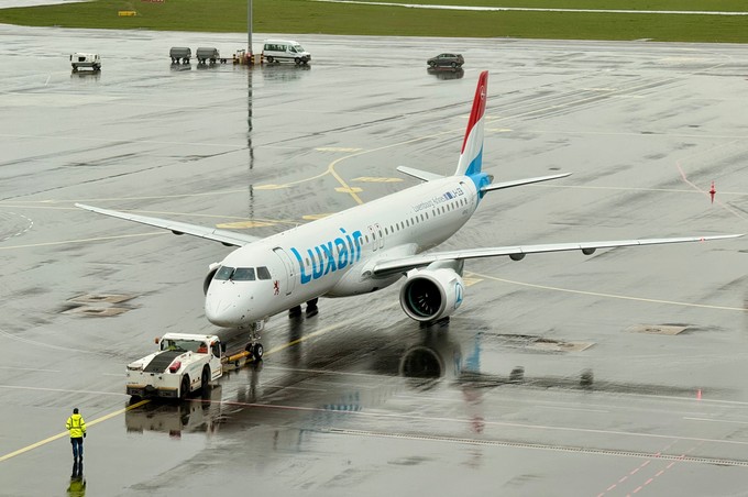 Embraer E195-E2 von Luxair.