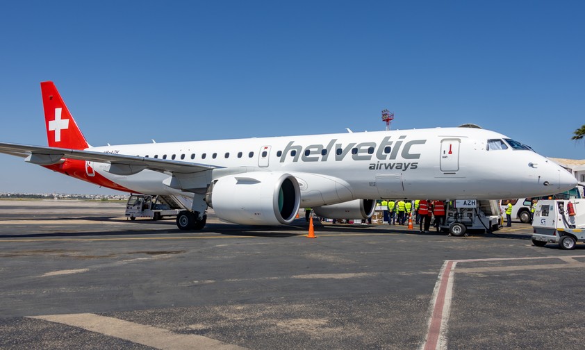 Helvetic Airways Erstflug Bern-Monastir