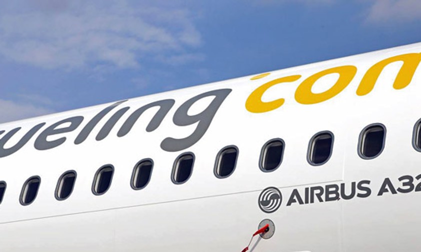 Airbus A321 von Vueling: Abbau in Zürich.
