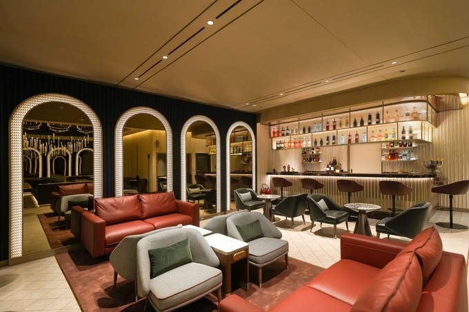 So sieht die Bar der neuen Lounge in Dubai aus.