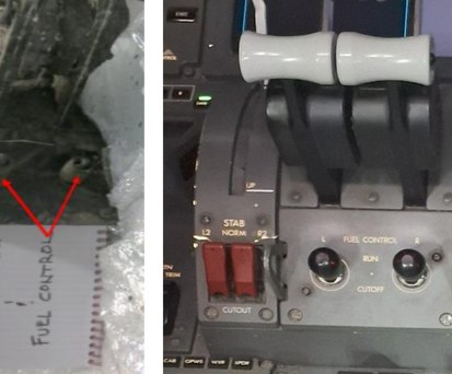 Treibstoffkontrollschalter: Sie spielten eine zentrale Rolle beim Absturz der Boeing 787 von Air India.