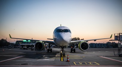 Airbus A220 von Air Baltic: Neue Tochtergesellschaft in der Schweiz.
