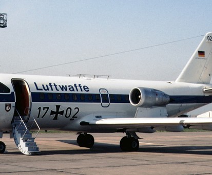 VFW 614: Die Bremer Firma VFW-Fokker baute in den 1970er-Jahren den Kurzstreckenjet VFW 614 mit 44 Plätzen. Neben drei Prototypen und 13 Maschinen für Fluglinien gingen auch drei Jets an die Flugbereitschaft des Bundesministeriums der Verteidigung. Doch staatliche Gelder flossen zunehmend ins Airbus-Programm, so dass die Serienproduktion mit dem Jahr 1977 endete.