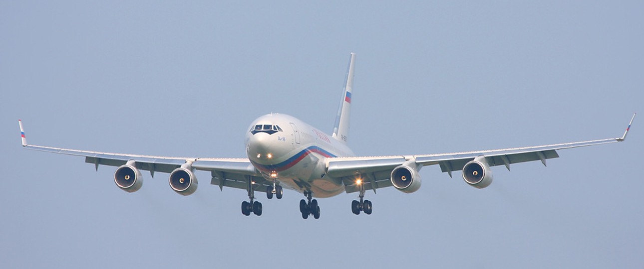 Diese Ilyushin Il-96 flog nach Basel: Manchmal fliegt auch der Präsident mit ihr.