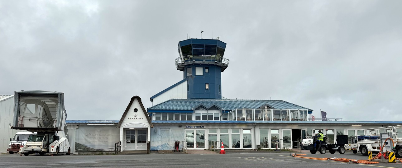 Flughafen Sylt: Keine Linienflüge mehr nach Hamburg.