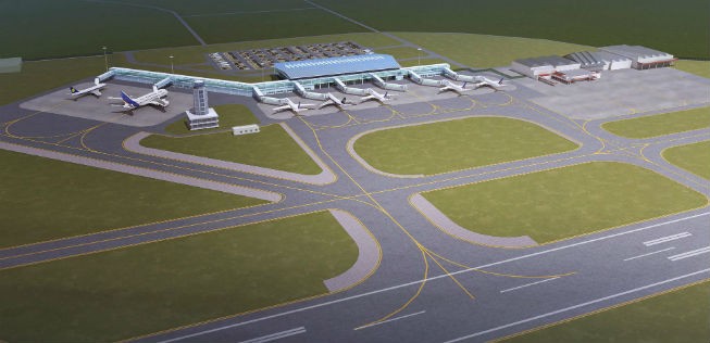 Cheddi Jagan International Airport: So soll der Flughafen von Georgetown später aussehen.