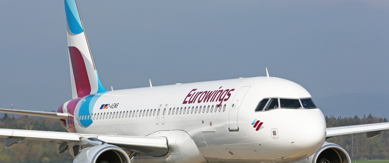 Airbus A320 von Eurowings: Bald zwischen Zürich und Mallorca unterwegs.