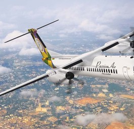 Visualisierung einer Dash 8 von Passion Air: Die Fluglinie will noch im August abheben.