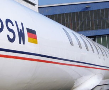Swearingen Metroliner von Bin Air: Vorerst bleiben die Flieger am Boden.