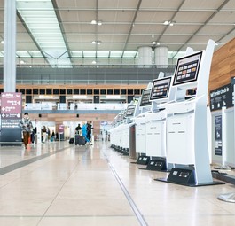 Terminal des BER: Ganztägiger Streik am Mittwoch.