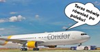 A Condor plane: «I speak Polish now.»