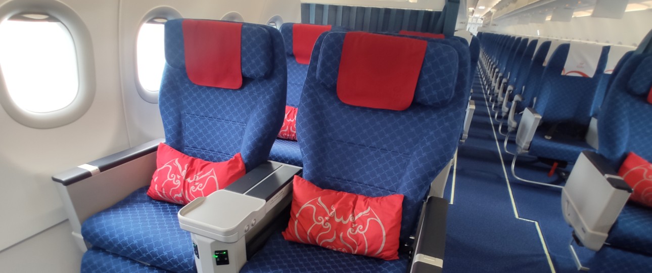 Business Class im A319 Neo von Sichuan Airlines: So wird sie aussehen.