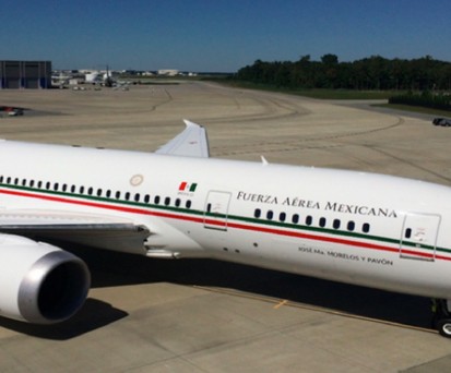 Die Boeing 787 mit dem Codenamen TP-01: Sie transportiert Mexikos Präsidenten und andere wichtige Staatsvertreter.