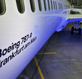 Boeing 787 von Lufthansa: Die D-ABPF heißt jetzt «Frankfurt am Main»