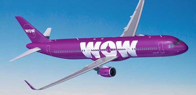 Die isländische Billigairline Wow Air kauft 4 Airbus A321.