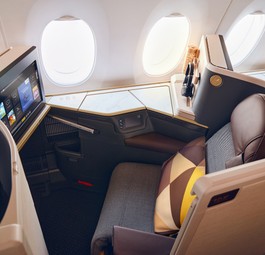 Business Class von Etihad: Im Value-Tarif ist die Platzauswahl nicht mehr kostenlos.