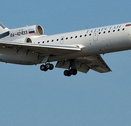 Yak-42 von Tatarsatan: Die Airline liess Passagiere warten.