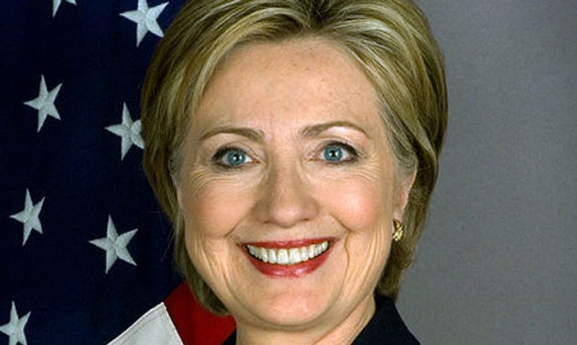 US-Außenministerin Hillary Clinton...