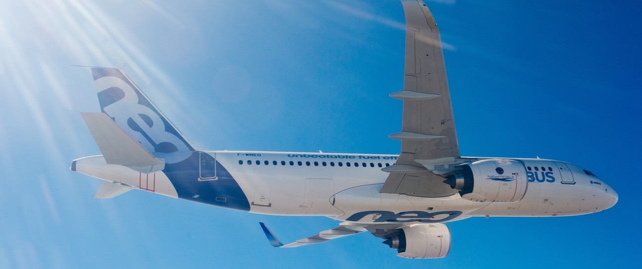 Airbus A320 Neo: 23 Stückt ordert NAS - und noch deutlich mehr A321 Neo.