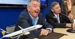 Ryanair-Chef Michael O'Leary, Boeing-Zivilflugzeug-Chef Ray Connor: Schlau gemacht!