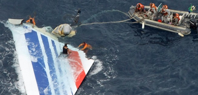 Tragisches Unglück: Der Absturz von Flug AF447 im Jahr 2009.