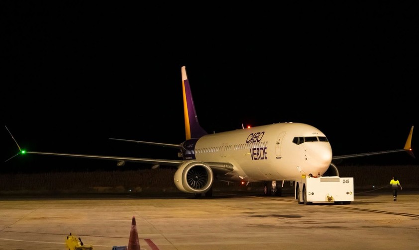 Boeing 737 Max von Cabo Verde Airlines: Die Fluggesellschaft weckt Interesse aus der Schweiz.