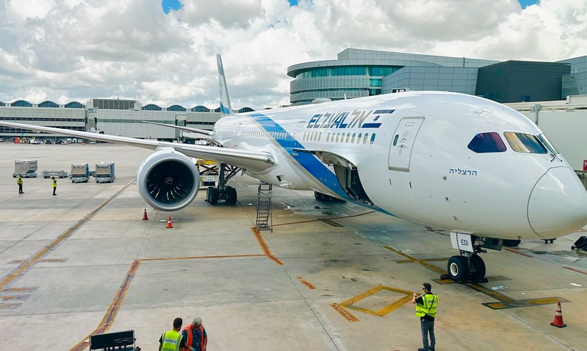 Boeing 787 von El Al: In Frankreich gibt es Probleme.