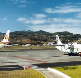 Aeropuerto de Tenerife Norte: Von hier aus fliegt Canair.