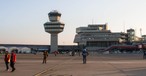 Vorfeld in Tegel: Der Flughafen ist nicht mehr in Betrieb.