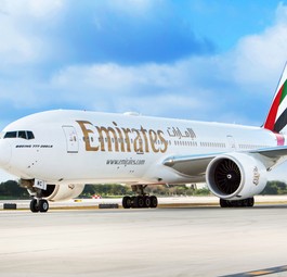 Boeing 777-200LR von Emirates: Soll auch Mangos aus Mexiko holen.