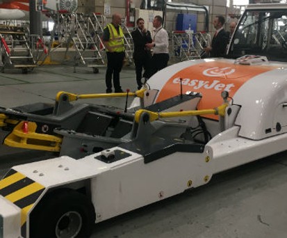 Elektro-Pushback-Fahrzeug: 30 hat EasyJet bestellt.
