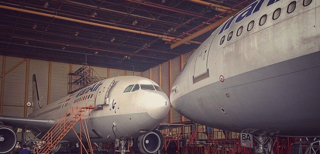 Wartung von Iran Air: Hier sieht Lufthansa Kooperations-Potenzial.