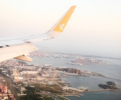 Flieger von Pegasus Airlines bei der Landung: Wachstum in der EU.