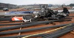 Das Wrack der sR22: Wirbelschleppen haben zum Absturz im Dezember 2021 geführt.