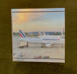 Blick auf Air France-Flugzeuge am Flughafen Paris-Charles-de-Gaulle: Paris hat den höchsten Markenwert aller Flughäfen weltweit. 