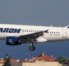 Airbus A318 von Tarom: Auf Abschiedstournee.