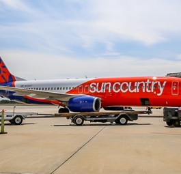Sun Country, USA.