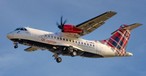 ATR 42 von Loganair: Nicht mehr lange in Dundee zu Gast.
