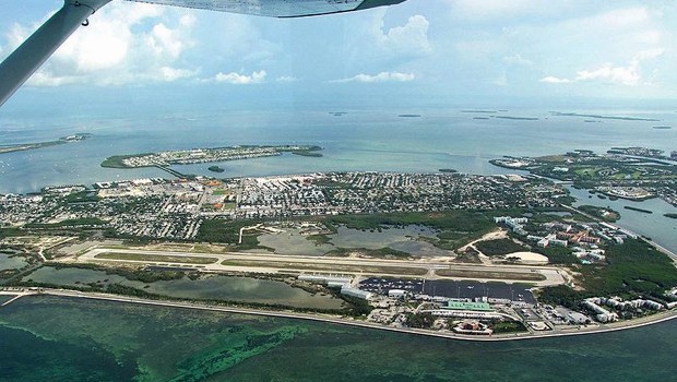 Der Flughafen von Key West: Weniger Restriktionen.