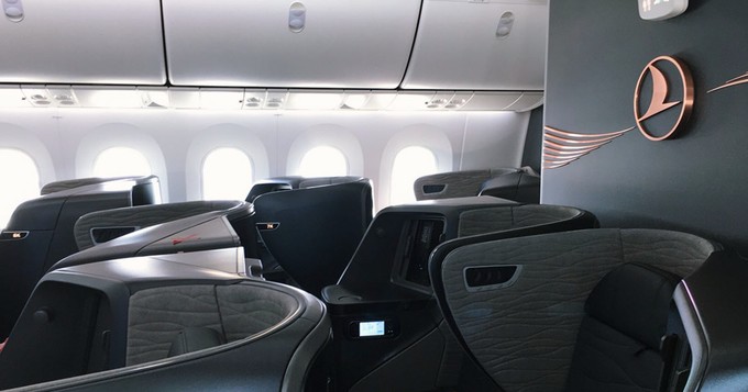 So wird es in der neuen Business Class von Turkish aussehen.