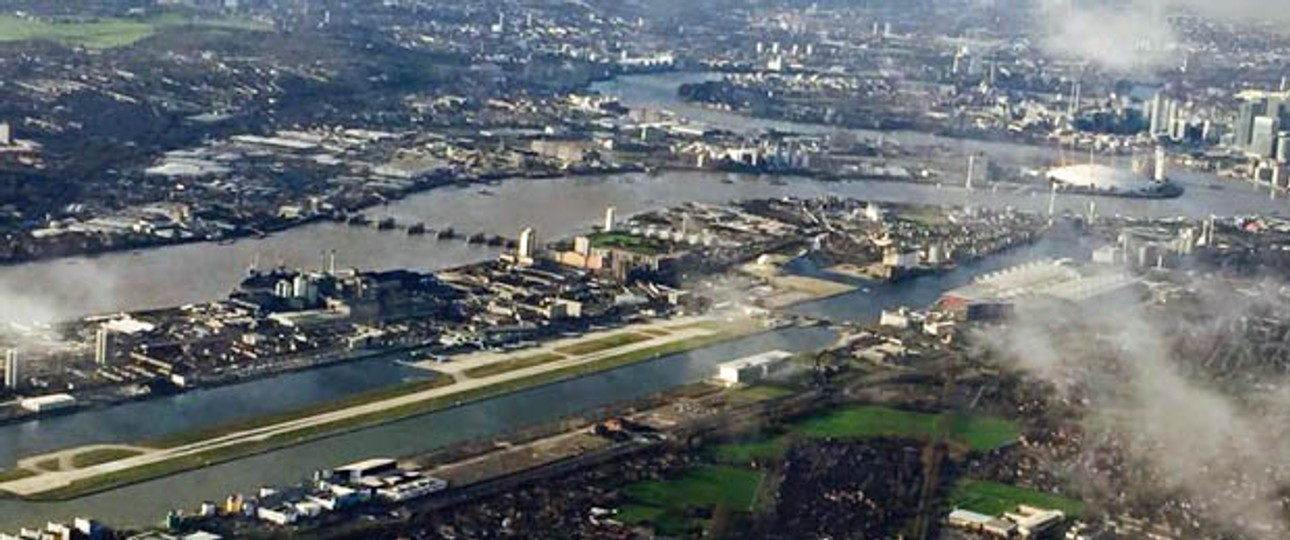 London City Airport: Plötzlich ging nichts mehr.