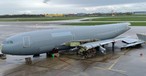 Der auseinander gebaute Airbus A310 in Hannover: Zukunft noch immer ungewiss.