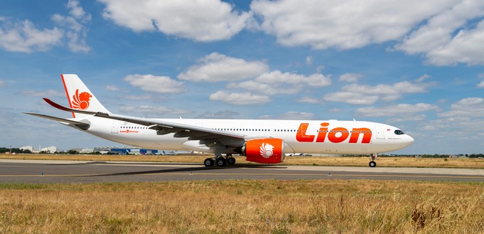 Platz 6: Lion Air mit acht A330-900.