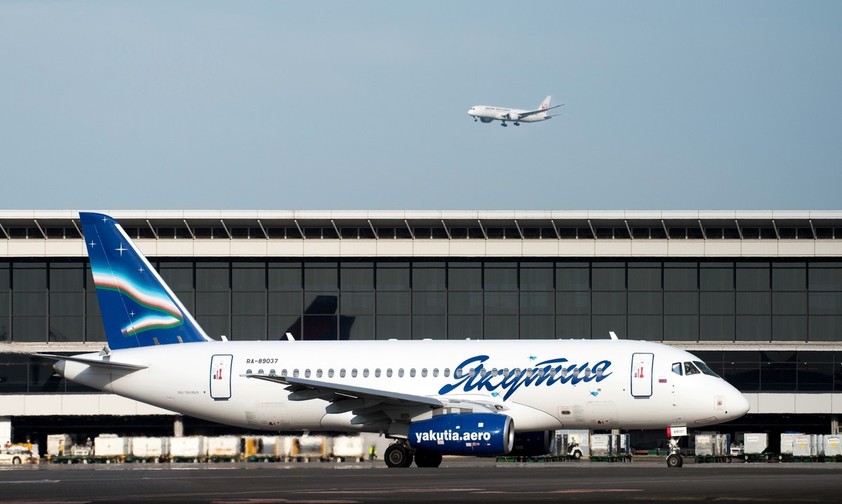 Sukhoi Superjet von Yakutia Airlines: Oft am Boden.
