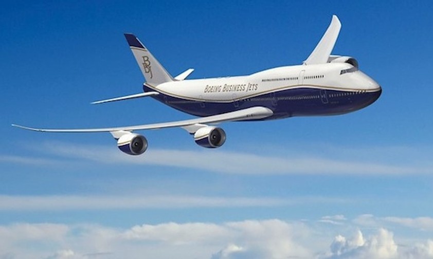 Der erste Boeing Business Jet BBJ 747-8 hat das Werk in Wichita verlassen.
